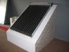 Separated pressurized solar collector water heater