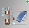 Separated pressurized solar water heater