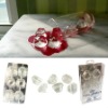 Silicone jewels shape ice cube tray