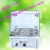 Silver white stainless steel electric bain-marie