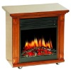 Simple Electric Fireplace with Casters M13-JW04