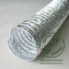 Single layer aluminum foil ventilation hose, dryer vent, kitchen ventilation