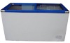 Single-temp Flat glass door chest freezer