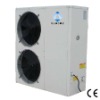 Sluckz air heat pump with heating and cooling geothermal heat pump