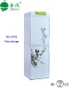Smart standing cold and hot water dispenser with refrigerator
