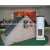 Solar Water Heater System--Split Pressurized Active Closed Loop System