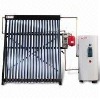 Solar Water Heater with Heat Pipe Solar Collectors and Aluminum Alloy Manifold, Split Pressurized