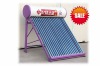 Solar energy water heater (anti-scale)