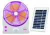 Solar fan with 16LED light(NF-10A)