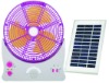 Solar fan with 16LED light(NF-10AR)