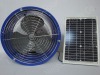 Solar ventilation fan