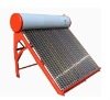Solar water heater nonpressure vacuum tubes solar water