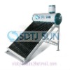 Solar water heater with assistant tank,150L/100L