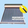 Solar water heater with double glass vacuum tubes