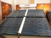 Solar water heater with reflector for project