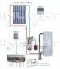 Split Heat Pipe Pressurized Solar Water Heater