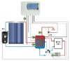 Split Pressure Solar Water Heater