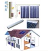 Split Pressurized Solar Hot Water Heating System