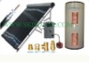 Split Pressurized enamel tank solar water heaters with double Heat Exchanger