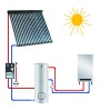 Split pressurized solar water heater system