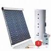 Split pressurized solar water heater system