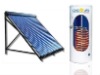 Split pressurized solar water heating (single coil)
