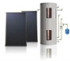 Split presurized solar water heater