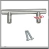 Stainless Steel 4" Cabinet Hardware Bar Pull Handle