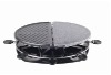 Stainless Steel Electric BBQ Grill with stone plate for 8 persons