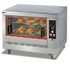 Stainless Steel Electric Chicken Rotisserie/Shawarma Broiler