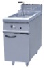 Stainless Steel Gas Fryer With Temperature Controller with Cabinet(GF-975)