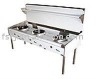 Stainless Steel Wok Bench with 3 Burners