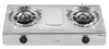 Stainless Steel two burners gas stove