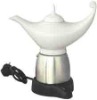 Stainless steel and Porcelain Moka