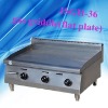 Stainless steel counter top gas griddle, JSGH-36