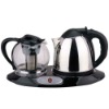 Stainless steel electric kettle set