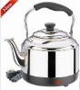 Stainless steel electric kettle with elegant design and high quality