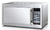 Stainless steel microwave oven