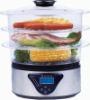 Stainless steel steamer with LCD display  (XJ-6K203)