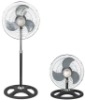 Stand fan, 2 in 1, round base