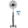 Standing  fan(FS40N) With LED CE GS ROHS EMC