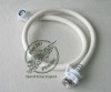 Steel connector pvc washine machine inlet hose,inlet pipe
