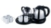 Stianless steel electric kettle with tea pot