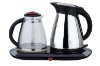 Stianless steel electric kettle with tea pot