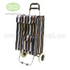 Strip handy 600D eco-friendly polyester fabric metal Shopping trolley