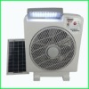 Strong Wind Solar table fan with 30LED