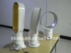 Super cool and heat oblong bladeless fan with LCD screen
