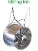 Suspension type stainless steel fan