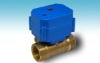 TF mini  Dn25 electric/manual ball valve 9-24vAC/DC CWX-30 for solar emptying