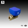 TF mini electric Full Bore ball valve 9-24vAC/DC CWX-1.0B for solar emptying
